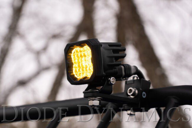 Diode Dynamics Stage Series C1 LED Pod Pro Yellow Spot Standard ABL (DD6468S)