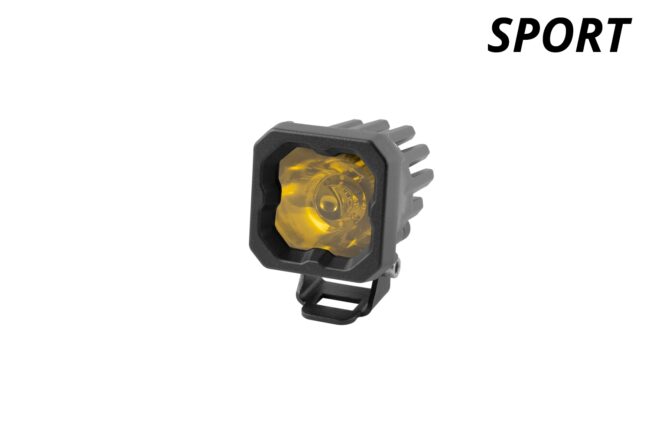 Diode Dynamics Stage Series C1 LED Pod Sport Yellow Spot Standard ABL (DD6453S)