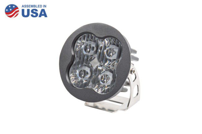 Diode Dynamics Worklight SS3 Pro White SAE Driving Round (DD6144S)