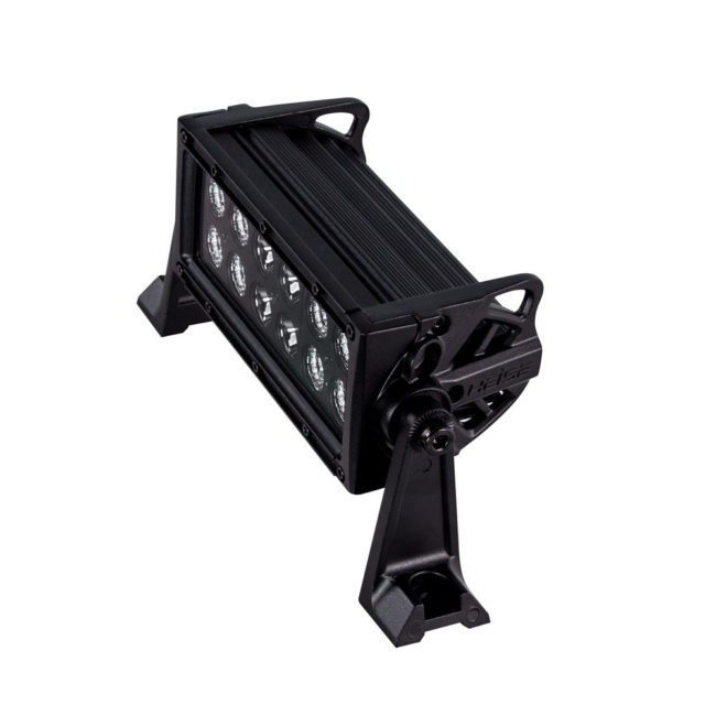 Heise Dual Row Blackout LED Light Bar 8" (HE-BDR8)