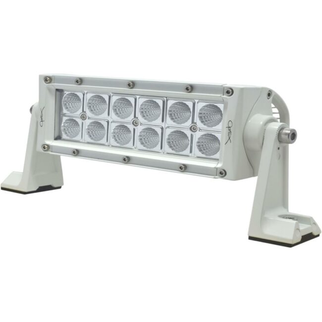 Hella Value Fit Sport Series 12 LED Flood LED Light Bar 8" (White) (357208011)