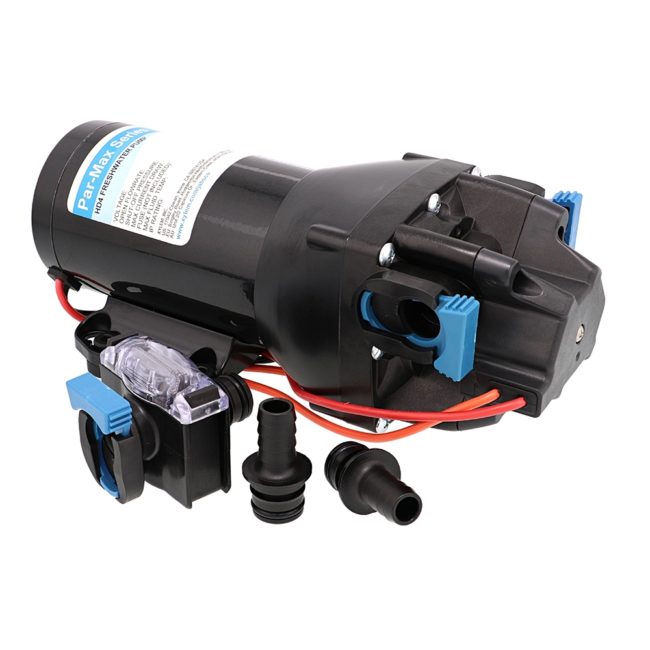 Jabsco Par-Max HD4 Heavy-Duty Water Pump (12V 4 GPM 60 PSI) (Q401J-118S-3A)