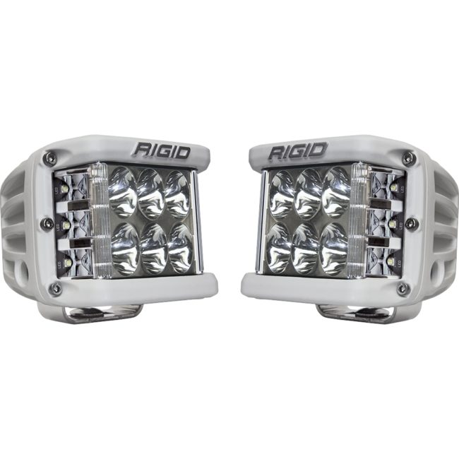 RIGID D-SS Series PRO Driving LED Light LED Surface Mount (Pair) (White) (862313)