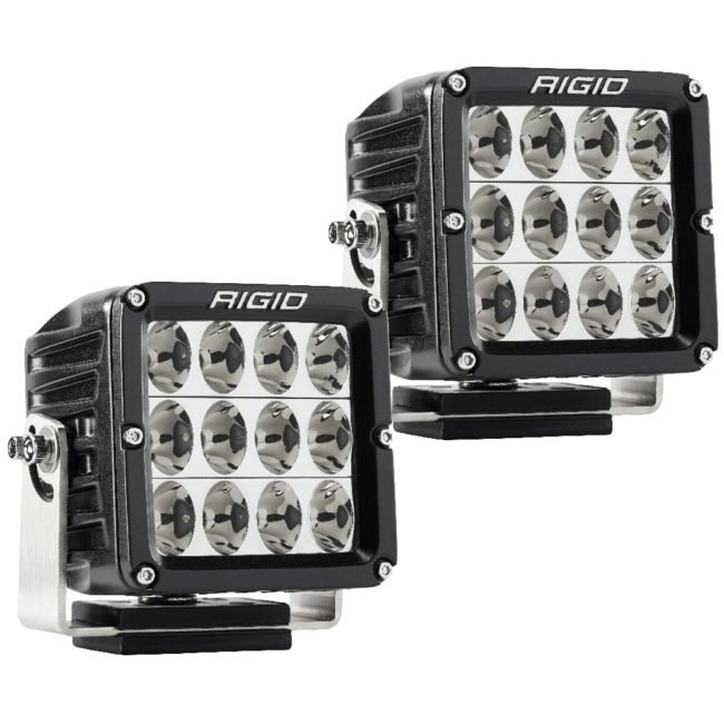 RIGID D-XL PRO Specter LED Driving Lights (Pair) (Black) (322613)