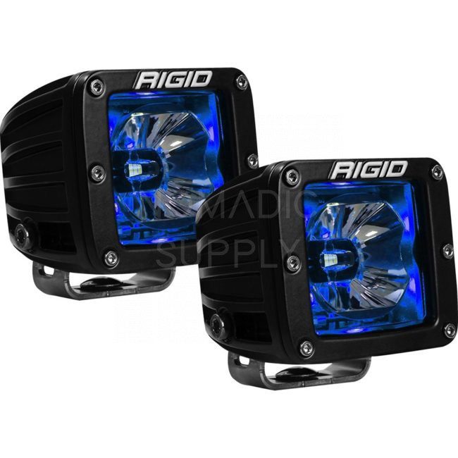 RIGID Radiance LED Pod Light Blue Backlight (Pair) (20201)