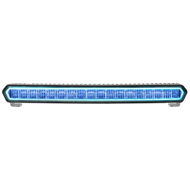 RIGID SR-L Series 20" Black LED Light Bar White Light w/Blue Halo (62101)