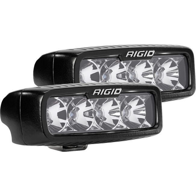 RIGID SR-Q Series PRO Flood LED (Pair) (Black) (905113)