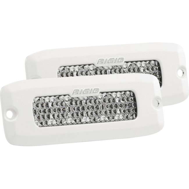 RIGID SR-Q Series PRO Specter-Diffused LED Flush Mount (Pair) (White) (975513)