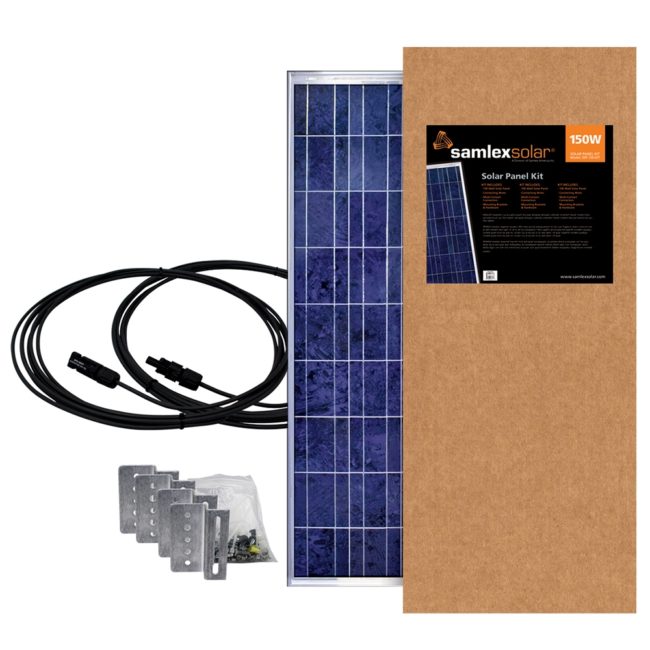 Samlex 150W Solar Panel Kit (SSP-150-KIT)