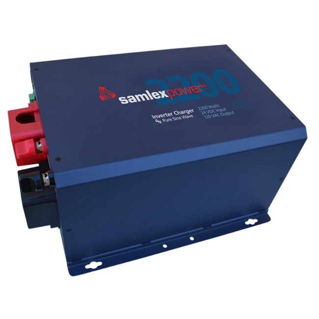 Samlex 2200W Pure Sine Inverter/Charger 24V (EVO-2224)
