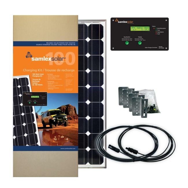 Samlex All-in-one 100W 30A Solar Charging Kit (SRV-100-30A)