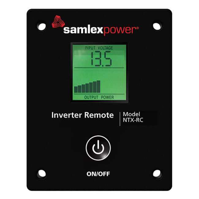 Samlex NTX-RC Remote Control w/LCD Screen for NTX Inverters