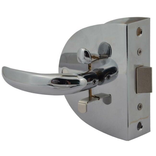 Southco Compact Swing Door Latch Chrome Non-Locking (MC-04-123-10)