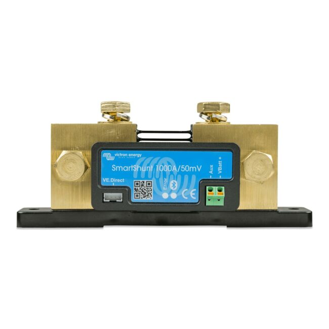 Victron Energy SmartShunt 1000A-50mV Bluetooth Battery Monitor (SHU050210050)