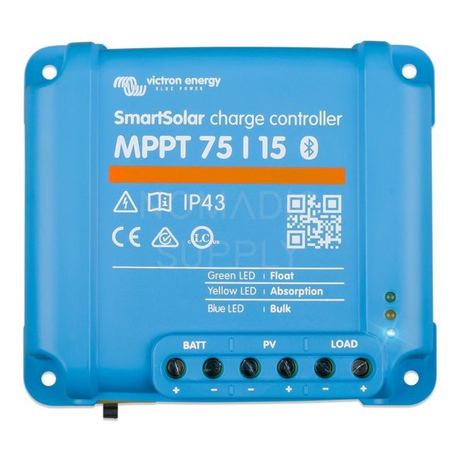 Victron Energy SmartSolar MPPT Charge Controller 75V 15AMP (SCC075015060R)