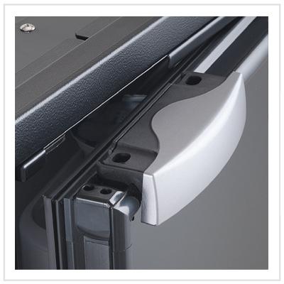Vitrifrigo DP150i 5.3 cu. ft. Left Hinge Grey Refrigerator/Freezer (DP150IJD3-LF-TH)