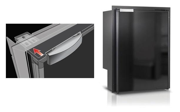 Vitrifrigo C115i 4.2 cu. ft. Refrigerator/Freezer (Black) (C115IBD3-F-AIR)