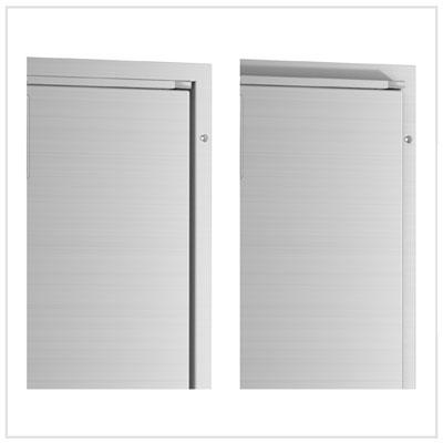 Vitrifrigo DRW180A 5.1 cu. ft. Stainless Steel Double Drawer Refrigerator/Freezer