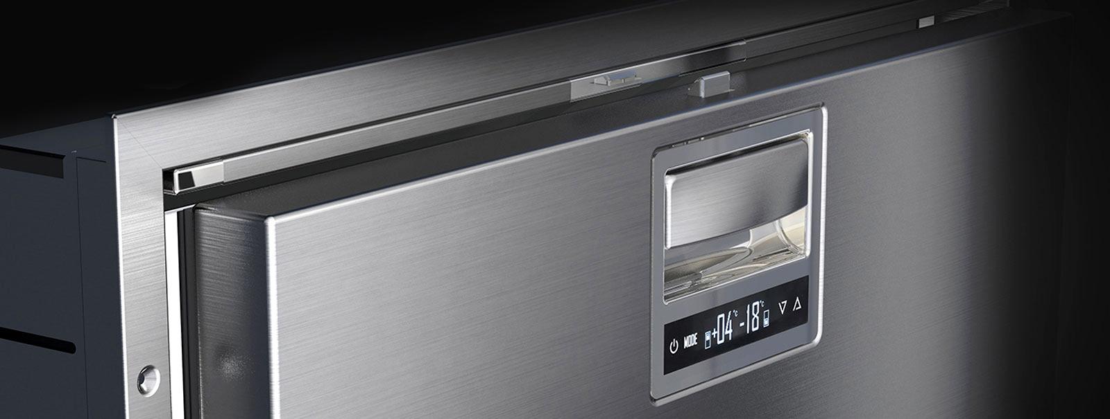 Vitrifrigo DRW180A 5.1 cu. ft. Stainless Steel Double Drawer Refrigerator/Freezer