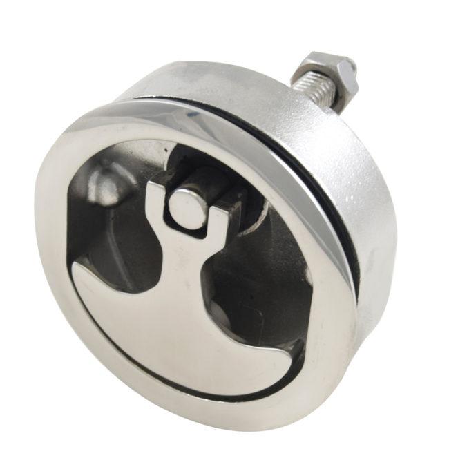Whitecap Compression Handle Stainless Steel Non-Locking 3" OD 1/4 Turn (S-8235C)