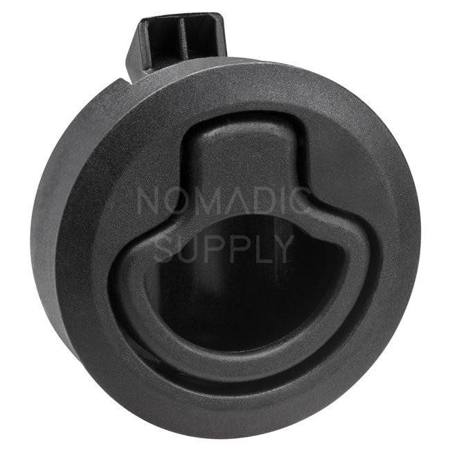 Whitecap Non-Locking Nylon Mini Slam Latch Black (3227BC)